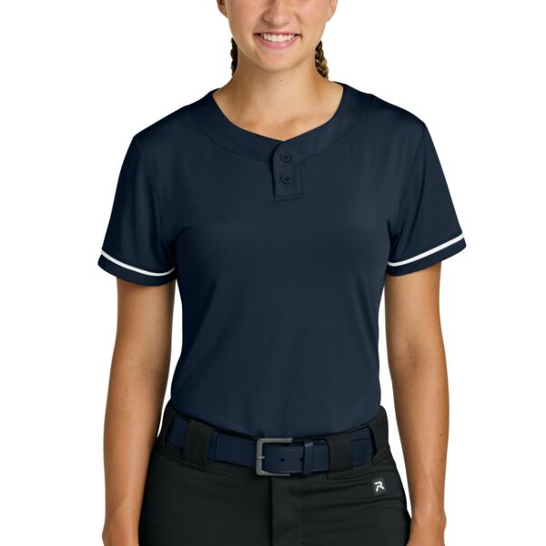 Women's Select 2 Button Softball Jersey Thumbnail